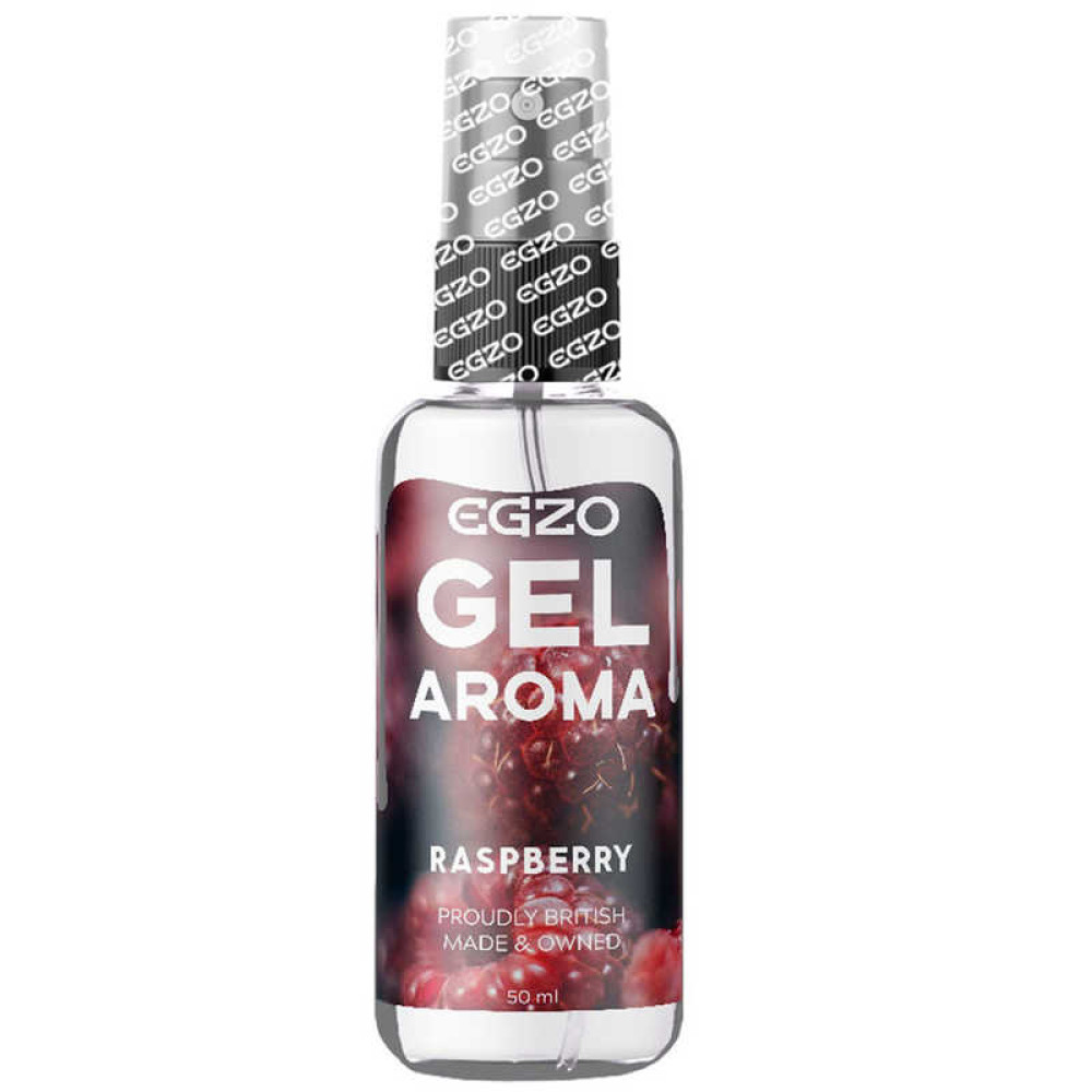 Їстівний лубрикант EGZO Raspberry на водній основі, 50 мл (41036), zoom