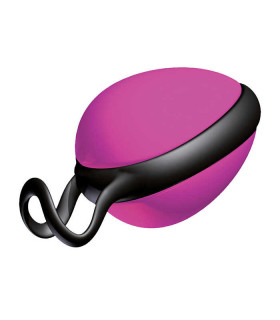 Вагінальна кулька JOY Division, рожево-чорна, 3.7 см - No Taboo