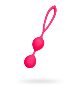 Вагінальні кульки рожеві, 17 х 3.1 см - No Taboo