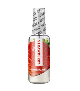 Оральний гель-лубрикант зі смаком полуниці EGZO AROMA GEL-Strawberry 50 мл - No Taboo