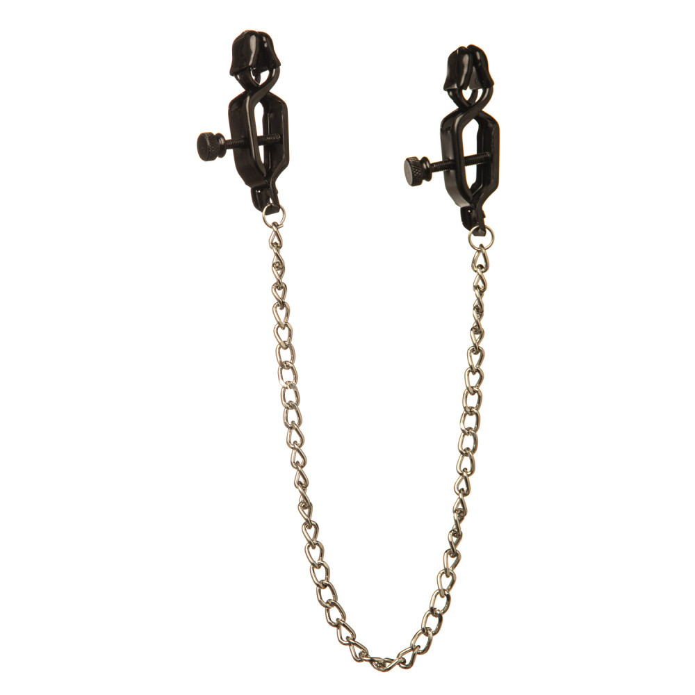 Зажимы-прищепки на соски на тонкой цепочке (38905), zoom