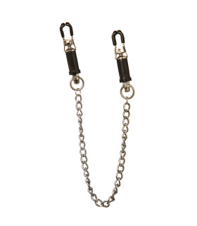 Зажимы для сосков с грузиками на толстой цепи - No Taboo