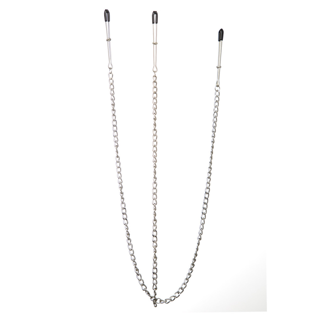 Зажимы-пинцеты для сосков и клитора (38918), zoom