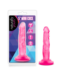 Фаллоимитатор на присоске Blush, розовый, 12.5 см х 3 см - No Taboo