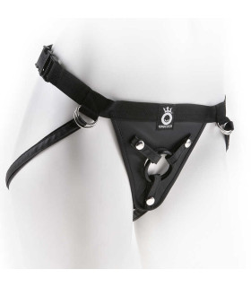 Трусики-крепление для страпона Pipedream, кольцевое крепление, цвет черный - No Taboo