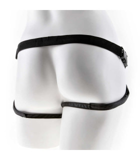 Трусики-крепление для страпона Pipedream, кольцевое крепление, цвет черный - No Taboo