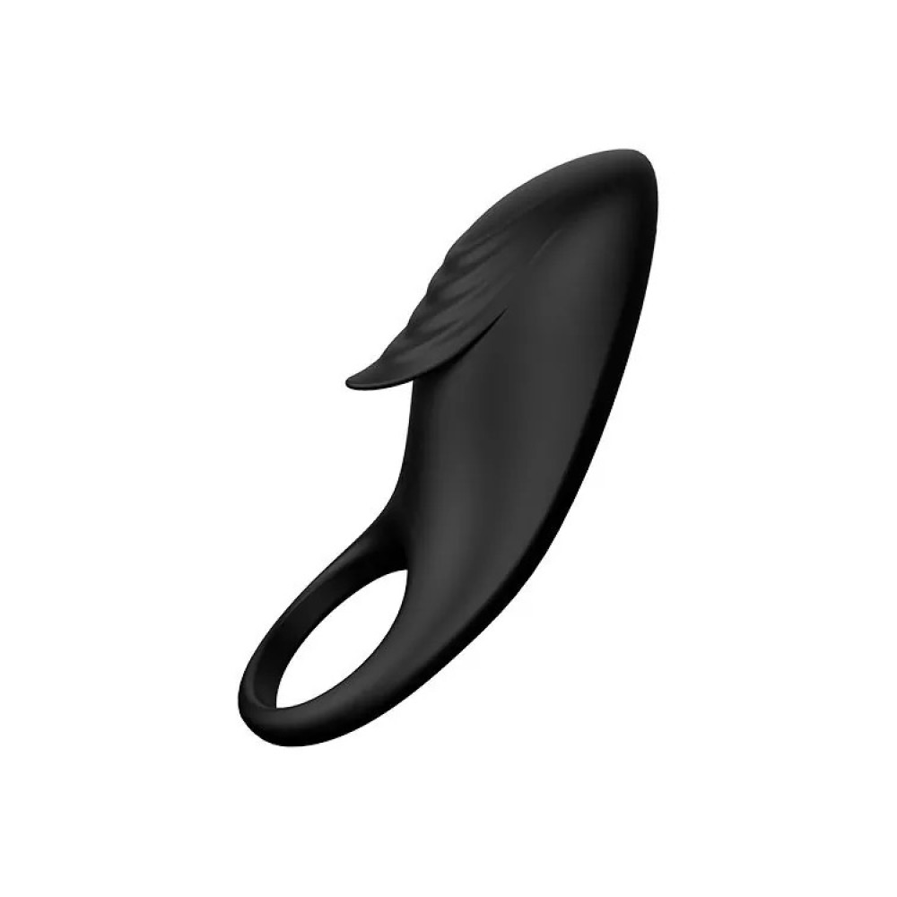 Ерекційне кільце Dream Toys з вібрацією, на пульті управління, чорного кольору, 9.6 см х 3 см (40633), zoom