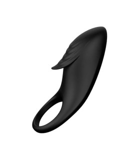 Ерекційне кільце Dream Toys з вібрацією, на пульті управління, чорного кольору, 9.6 см х 3 см - No Taboo