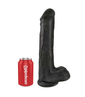 Фаллоимитатор-гигант PipeDream реалистичный, черный, 35.6 см x 6.9 см - No Taboo