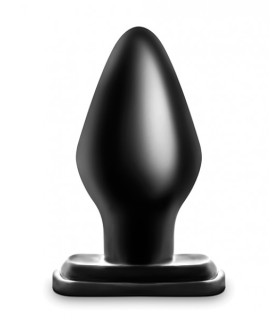 Большой анальный плаг Blush с присоской, черного цвета - No Taboo