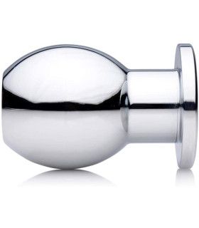 Анальная пробка туннель металлическая Small Abyss Steel Hollow Anal Plug - No Taboo