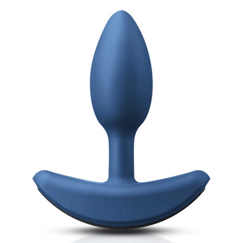 Анальна пробка з вібрацією RENEGADE HEAVYWEIGHT PLUG SMALL BLUE (39468), zoom