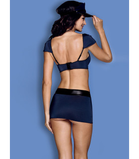 Костюм поліцейської Sunspice 5 предметів, синій, S-M - No Taboo