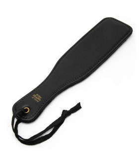 Падл Fifty Shades of Grey из искусственной кожи, черный, 25.4 см - No Taboo