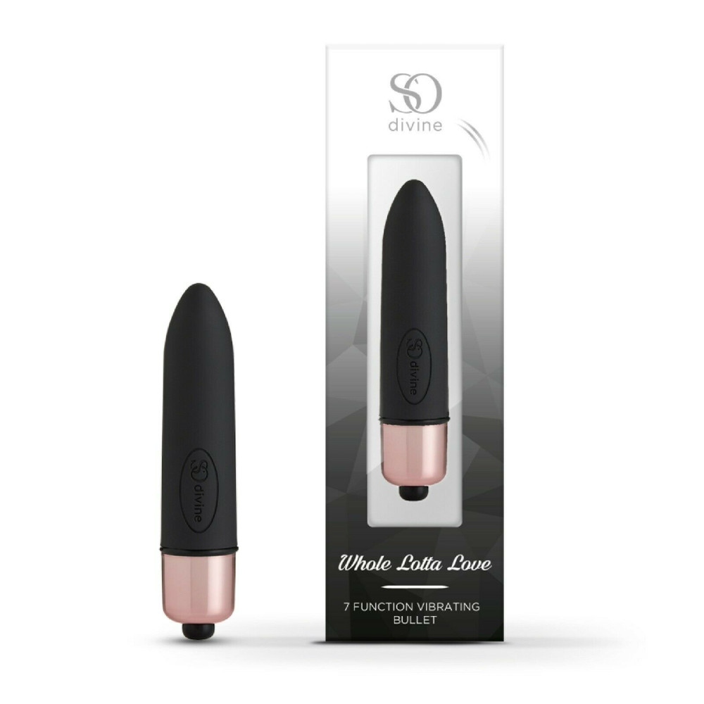 Вибропуля Lotta Love, черно-розовая, 2,5 см (40069), zoom