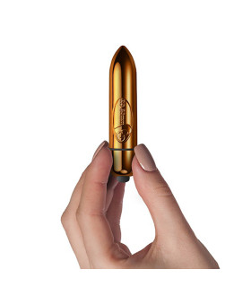 Одношвидкісна вібропуля, Золотий, 8см - No Taboo