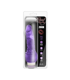 Вибратор Revel Zouk, фиолетовый, 19,8 см - No Taboo