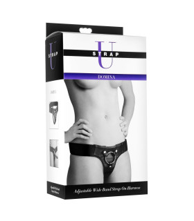 Трусы для страпона, черный, объём до 152см - No Taboo