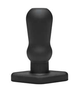 Анальна порожниста пробка TitanMan чорний, 11.9 см х 4.3 см - No Taboo