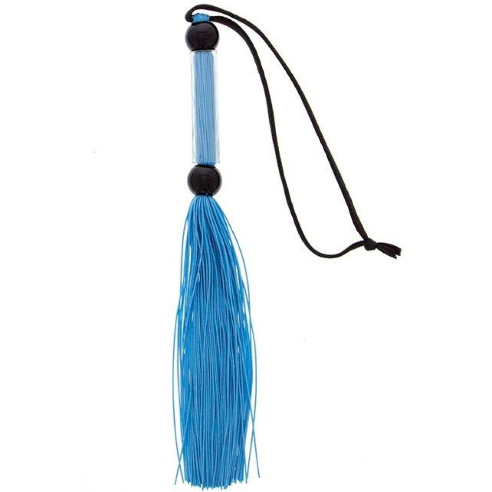 Флогер (батіг) Guilty Pleasure, силіконовий, синій, 25 см (39423), zoom