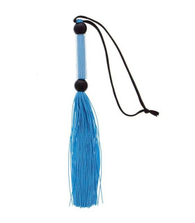 Флогер (батіг) Guilty Pleasure, силіконовий, синій, 25 см - No Taboo