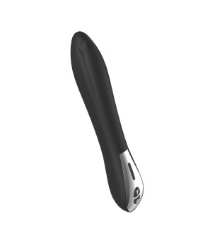 Вибратор силиконовый, черный, DREAM TOYS, 22см Х 4.6 см - No Taboo