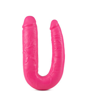 Подвійний фалоімітатор, рожевий, 45см х 4.5 см - No Taboo