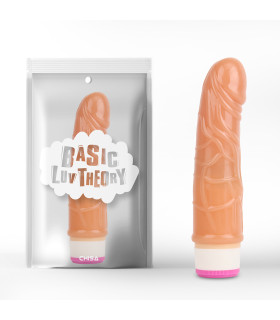 Вибратор реалистичный, бежевый, 17.5 х 4см - No Taboo