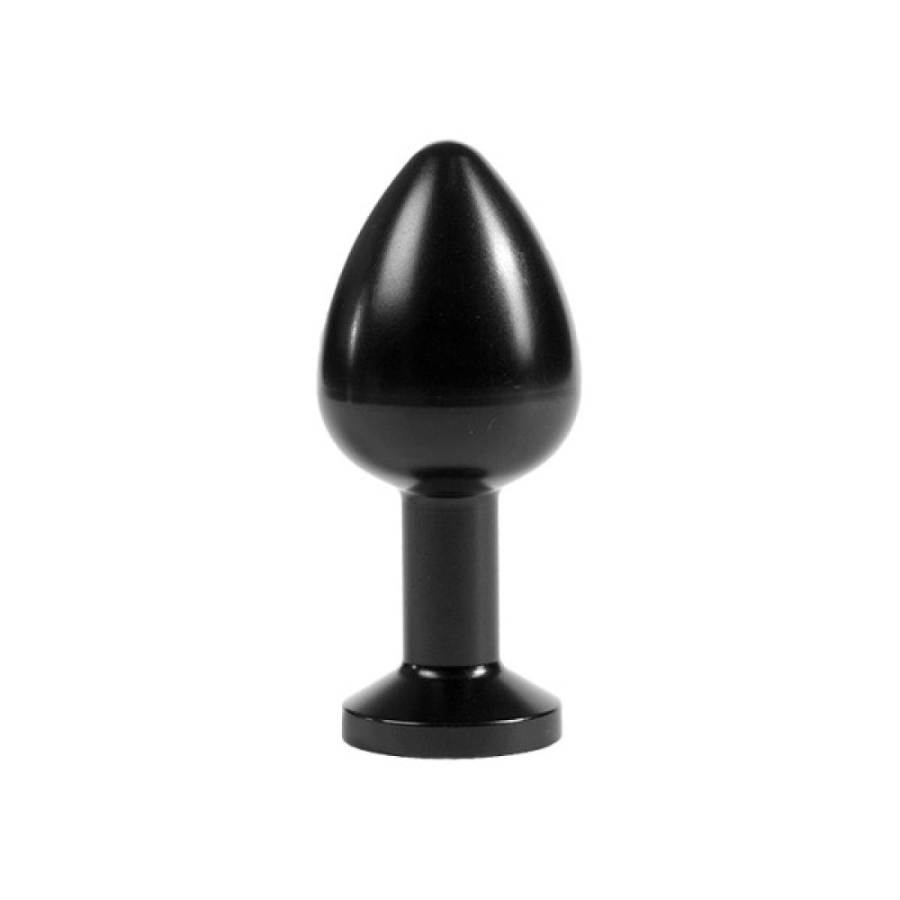 Анальний пробка метал ALU-PLUG SOLO SMALL, BLACK (39529), zoom