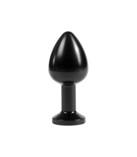 Анальний пробка метал ALU-PLUG SOLO SMALL, BLACK - No Taboo
