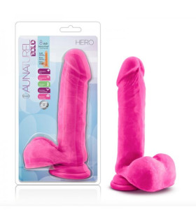 Фаллоимитатор реалистичный киберкожа AU NATUREL, розовый, 15,5 см - No Taboo