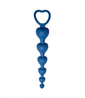 Анальна ялинка Love Beam синия 18,8х3,2 см - No Taboo