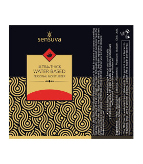 Лубрикант густой на водной основе 100 мл Sensuva, с ароматом клубники - No Taboo