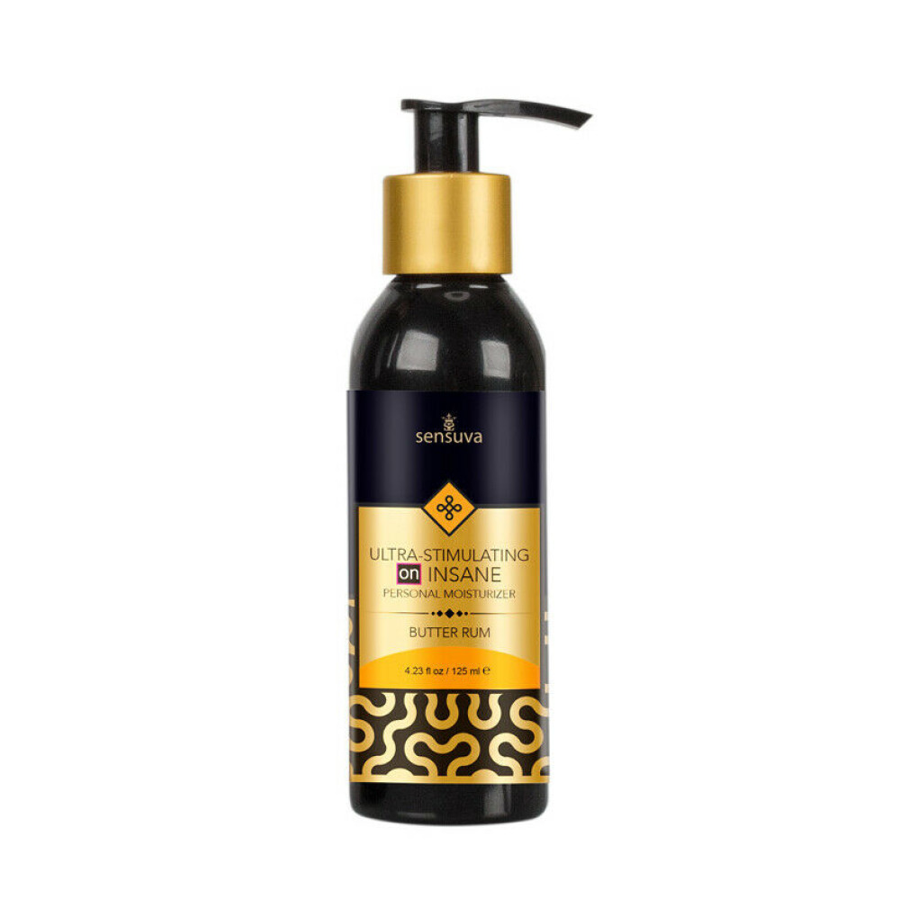 Збуджуючий лубрикант на гібридній основі Sensuva з запахом рому, 125 мл (42200), zoom