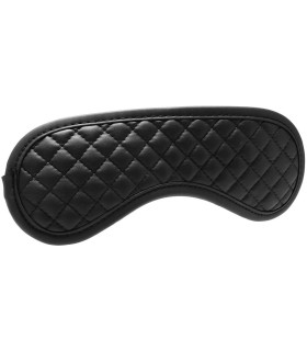 Маска на глаза, черного цвета, из веганской кожи - No Taboo