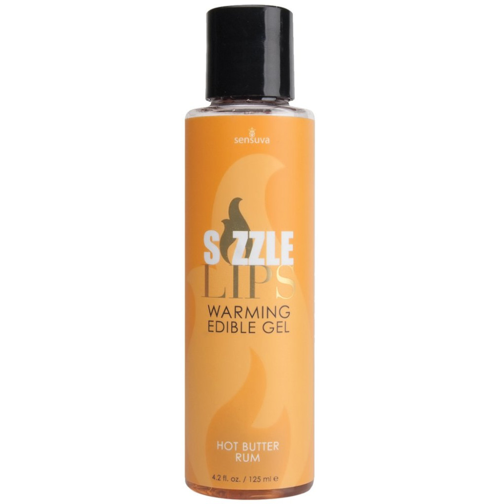 Согревающий массажный гель Sensuva со вкусом и ароматом масляного рома, 125 мл (42209), zoom