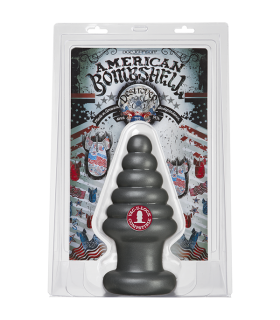 Анальна пробка для фістингу, ребриста - No Taboo