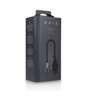 Помпа для клитора с насосом грушей, черная - No Taboo