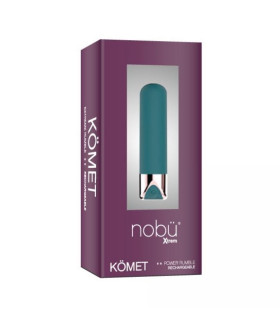 Вибропуля из силикона, зеленая, 8.8 см - No Taboo