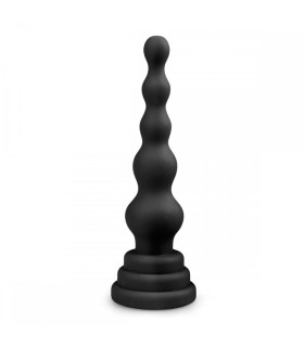 Анальна ялинка з намистинами різного розміру, з силікону - No Taboo