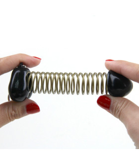 Брелок Вилли на пружине цвет чёрно-золотой Romfun - No Taboo