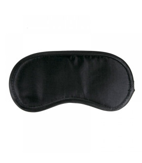 Маска для глаз Easytoys, сатиновая, черного цвета - No Taboo