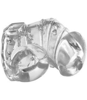 Пояс верности прозрачный, с выступами внутри - No Taboo