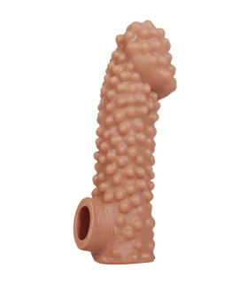 Насадка для пеніса Kokos, розмір M, із закритою голівкою, 15.6 см - No Taboo