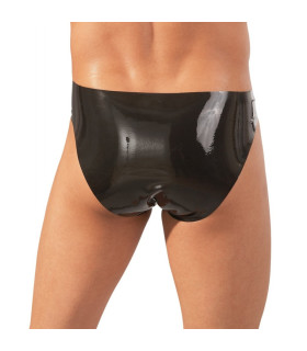 Чоловічі труси Latex Латексні, з отвором для пеніса S-L - No Taboo