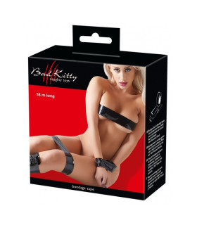 Бондажная стрічка чорного кольору - No Taboo