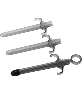 Набор аппликаторов для нанесения смазки, серые, 12.7 х 1.2 см - No Taboo