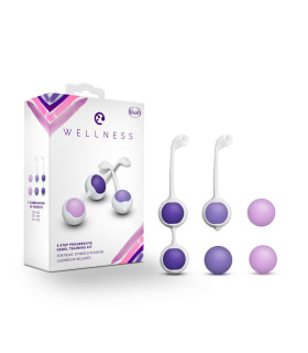 Набір вагінальних тренажерів Кегеля, силіконовий - No Taboo