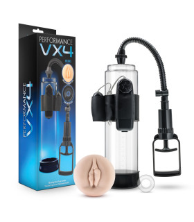 Вакуумная помпа с вибрацией и насадкой - No Taboo