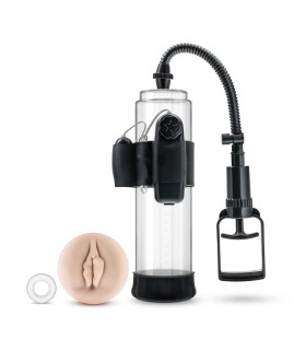 Вакуумная помпа с вибрацией и насадкой - No Taboo